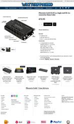 Phoenix Gold ZLOC2.2 high end Hi-Lo converter Bass Cube, Hifi-Focus, Aalsmeerderweg 173 1432 CL, Aalsmeer, Nieuw, Ophalen of Verzenden