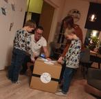 Gender reveal Box met Heliumballonnen, Hobby en Vrije tijd, Ophalen, Nieuw, Feestartikel, Geboorte of Huwelijk