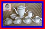 Royal Worcester 7-Delige KOFFIESET "Howard Sky Blue", Nieuw, Ophalen of Verzenden, Overige stijlen, Kop(pen) en/of Schotel(s)