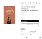 Boekje.    Beyonce., Verzenden, Zo goed als nieuw, Helene Cristelle, Film, Tv en Media