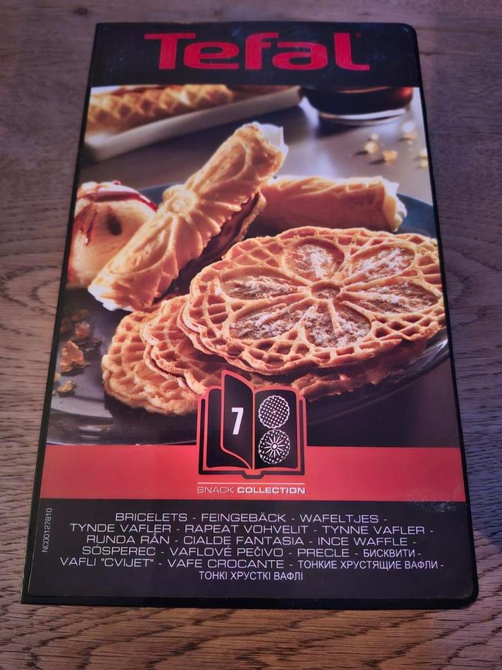 Tefal Snack Collection Losse Platen, Witgoed en Apparatuur, Wafelijzers, Ophalen of Verzenden