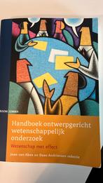 Handboek ontwerpgericht wetenschappelijk onderzoek, Ophalen of Verzenden, Zo goed als nieuw