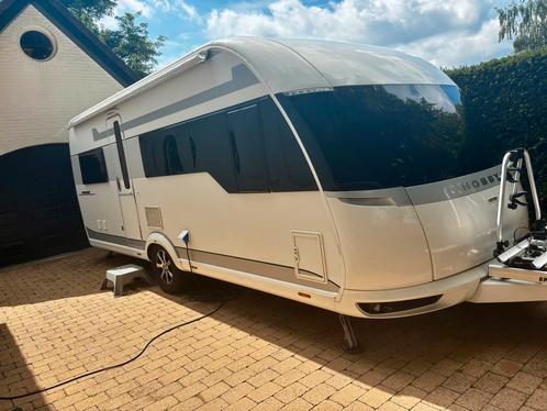 Hobby Premium 560 met Isabella voortent en luifel., Caravans en Kamperen, Caravans, Particulier, tot en met 4, 1250 - 1500 kg