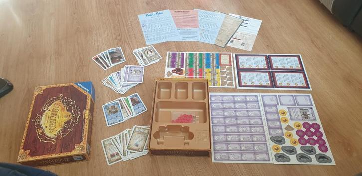 10 jaar Alea Schatzkiste:10 uitbreidingen voor 6 bordspellen, Hobby en Vrije tijd, Gezelschapsspellen | Bordspellen, Nieuw, Een of twee spelers