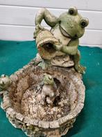 Kikkerschaal voor buiten met drie kikkers, Ophalen of Verzenden, 'T Olde Gre-j, Info@toldegrej.nl, Endepoelstraat 20f Didam