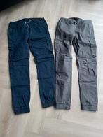 Te koop: 2x cargo broek grijs/blauw mt 170 nieuw!, Kinderen en Baby's, Kinderkleding | Maat 170, Ophalen of Verzenden, Nieuw, Jongen
