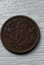 Halve cent., Postzegels en Munten, Munten | Nederland, Ophalen, Koningin Wilhelmina, Overige waardes