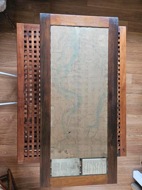 Unieke houten eethoek, Antiek en Kunst, Antiek | Meubels | Tafels, Ophalen