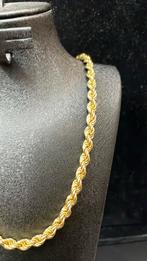 14 k gouden rope ketting 22,8 gram 70 cm, Sieraden, Tassen en Uiterlijk, Kettingen, Nieuw, Goud, Goud, Ophalen of Verzenden