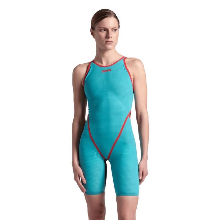 Nieuwe Arena Powerskin Carbon Core FX FBSLOB Turquoise, Kleding | Dames, Badmode en Zwemkleding, Nieuw, Badpak, Blauw, Ophalen of Verzenden