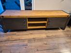 Stoer Mango TV Meubel, Gebruikt, 100 tot 150 cm, Ophalen of Verzenden, Metaal
