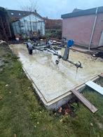 Pega comfort kantel trailer met veel extra’s, Watersport en Boten, Boottrailers, Minder dan 1500 kg, Gebruikt, Verstelbare verlichting