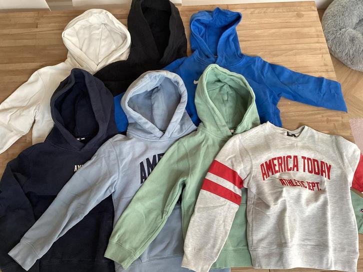 Kledingpakket Jongen: Truien, Hoodies, Maten 122-140, Kinderen en Baby's, Kinderkleding | Maat 122, Gebruikt, Jongen, Trui of Vest
