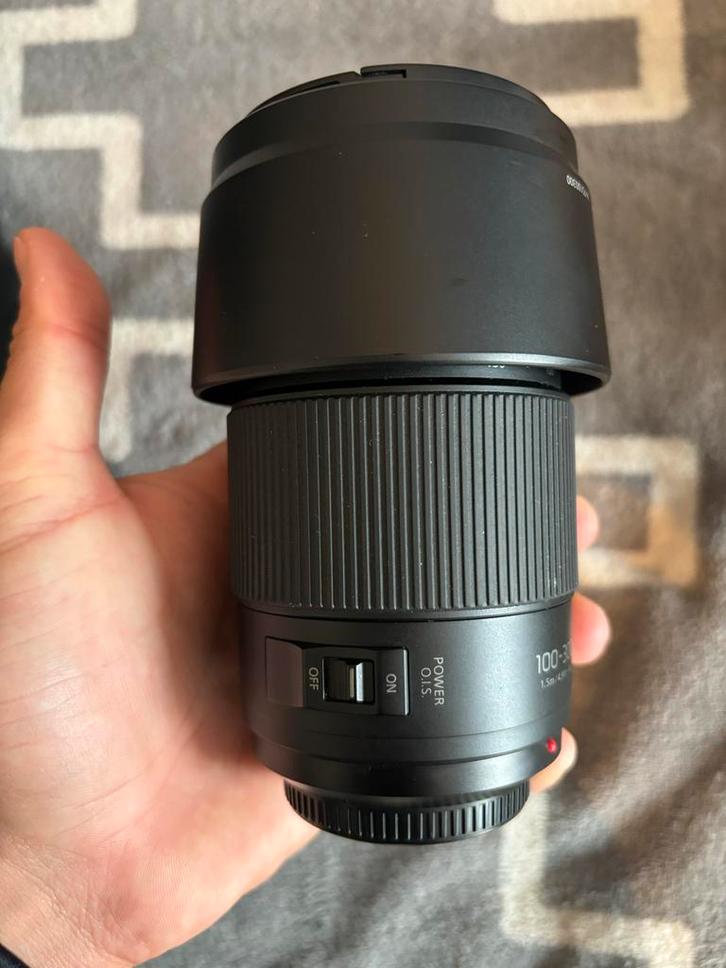 Lumix 100-300mm f/4.0-5.6 Telelens, Audio, Tv en Foto, Fotografie | Lenzen en Objectieven, Zo goed als nieuw, Telelens, Zoom, Ophalen of Verzenden
