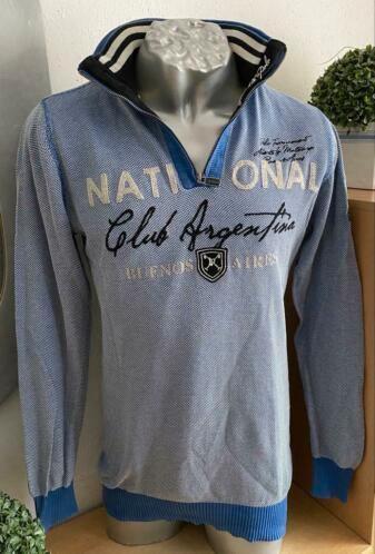 Legandary Rivalry trui maat L [vm], Kleding | Heren, Truien en Vesten, Zo goed als nieuw, Maat 52/54 (L), Blauw, Ophalen of Verzenden