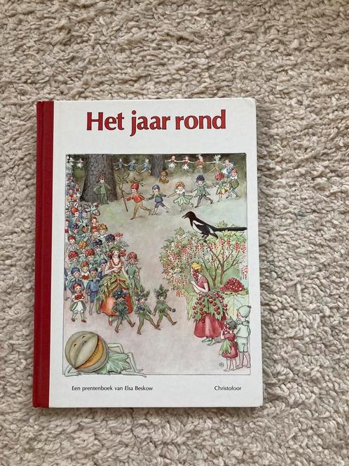 Het jaar rond - Elsa Beskow - Uitgave zie foto’s, Boeken, Prentenboeken en Plaatjesalbums, Gelezen, Ophalen