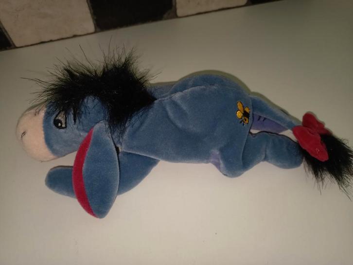 eeyoor, ezel winnie the pooh, beanie., Verzamelen, Disney, Zo goed als nieuw, Knuffel, Winnie de Poeh of vrienden, Ophalen of Verzenden