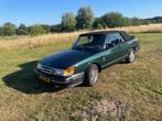 Saab 900 2.0 16 S Cabrio U9 1992 Groen in top staat, 1280 kg, 4 cilinders, Cabriolet, Leder