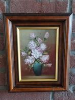 Bloemen in vaas - Schilderij, Antiek en Kunst, Kunst | Schilderijen | Klassiek, Ophalen of Verzenden