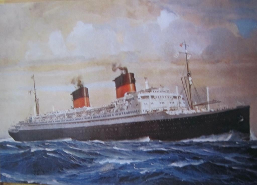 Stoomschip Ile de France - nieuw, Verzenden, 1980 tot heden, Ongelopen, Overige thema's