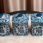 3 Chinese gember potten, Ophalen of Verzenden