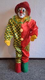 Grote clown staand carnaval rode hoed - 83 cm, Onbekend, Ophalen of Verzenden, Zo goed als nieuw, Onbekend