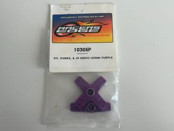 Racers EDGE 10305P KO, Sanwa & JR Servo horns purple rc auto beschikbaar voor biedingen
