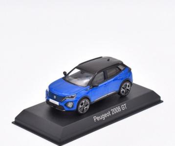 Peugeot 2008 GT 2024 Vertigo Blauw Model 1/43 Norev 472871 beschikbaar voor biedingen