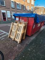 3 pallets gratis ophalen, Doe-het-zelf en Verbouw, Hout en Planken, Ophalen, Zo goed als nieuw, Minder dan 200 cm, Pallet