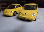 Gele Volkswagen beetle Modelauto's, Hobby en Vrije tijd, Modelauto's | 1:18, Ophalen of Verzenden