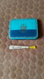 Oud blikje., Ophalen of Verzenden, Gebruikt, Tabaksdoos of Verpakking