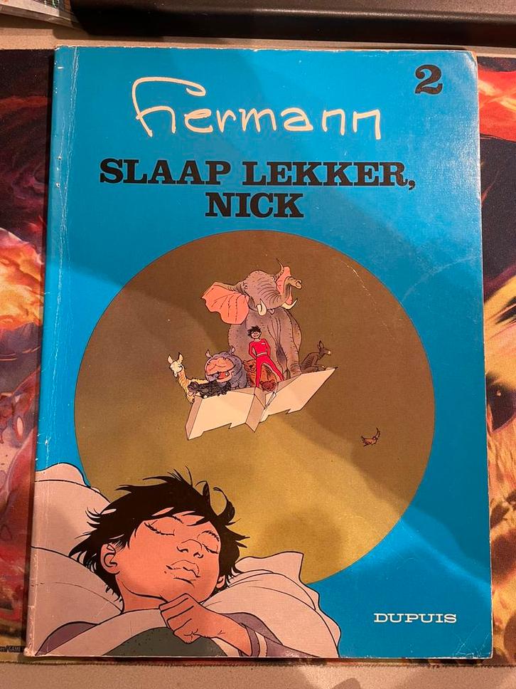 SLAAP LEKKER. NICK dl,2 Hermann Uitgeverij Dupuis, Boeken, Stripboeken, Gelezen, Eén stripboek, Verzenden