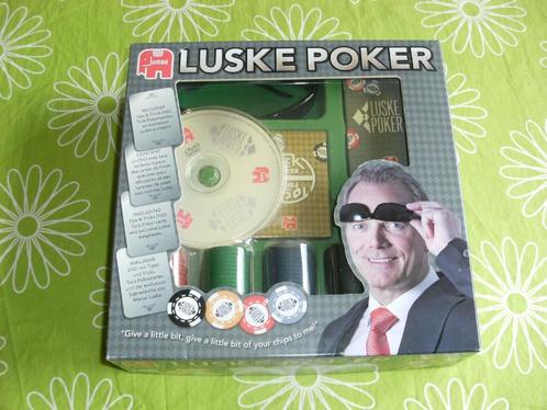 Nieuwe Luske Poker set, Hobby en Vrije tijd, Gezelschapsspellen | Kaartspellen, Nieuw, Een of twee spelers, Drie of vier spelers