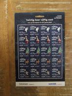 2018 Vel Sandd Kerstpost Pink Ribbon Blokker Postfris., Postzegels en Munten, Postzegels | Nederland, Ophalen of Verzenden, Na 1940