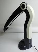 Aparte vintage / design Toekan tafellamp uit de jaren 80., Kunststof, Design, Ophalen of Verzenden, Zo goed als nieuw