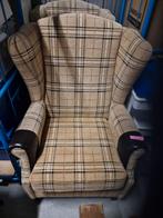 2 engelse fauteuilles, Huis en Inrichting, Fauteuils, 75 tot 100 cm, Zo goed als nieuw, Stof, 50 tot 75 cm