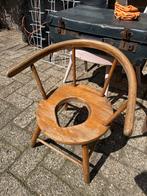 Antiek Houten Po Stoeltje 'Maether', Ophalen