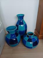 vazen set blauw, Antiek en Kunst, Antiek | Vazen, Ophalen of Verzenden