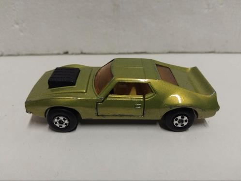 Matchbox #9 AMX Javelin 1972 groen 3INCH, Hobby en Vrije tijd, Modelauto's | 1:87, Zo goed als nieuw, Auto, Matchbox, Ophalen of Verzenden