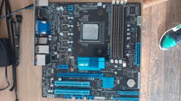 Asus M5 A78L-M/USB3 Fx Amd 8350 12gb balistic 1600mhz. beschikbaar voor biedingen