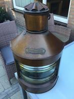 Complete koperen bakboord scheepslamp, Antiek en Kunst, Antiek | Lampen, Ophalen
