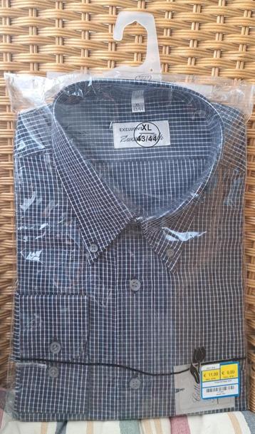 Herenoverhemd, maat 43/44 XL, lange mouw, Zwarte Tulp merk beschikbaar voor biedingen