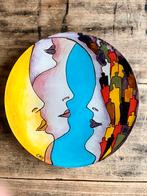 Corry Ammerlaan bord glas 31cm. Als nieuw, Antiek en Kunst, Kunst | Designobjecten, Ophalen of Verzenden