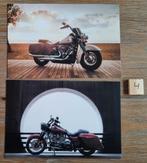 Set 4 2 HARLEY DAVIDSON kaarten postcrossing nieuw, Verzamelen, Ansichtkaarten | Themakaarten, Ophalen of Verzenden, 1980 tot heden