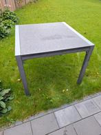 Aluminium tuintafel met hardstenen blad, Ophalen