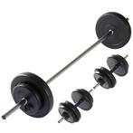 VirtuFit Halterset 30,5 kg, Sport en Fitness, Fitnessmaterialen, Ophalen, Zo goed als nieuw, Benen, Halterset