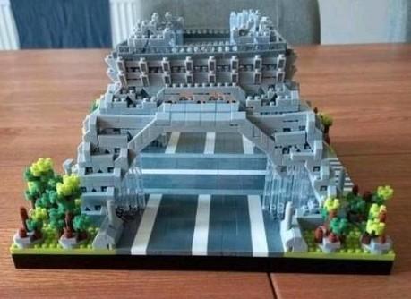 Eiffeltoren building blocks micro lego, Kinderen en Baby's, Speelgoed | Bouwstenen, Zo goed als nieuw, Overige merken, Ophalen of Verzenden