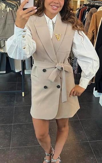 Zwarte JoshV, Josh V Sterrin gilet, jurkje, jurk in S beschikbaar voor biedingen