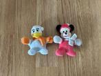 2 ieniemienie Disney knuffeltjes, Ophalen of Verzenden, Mickey Mouse, Gebruikt, Knuffel