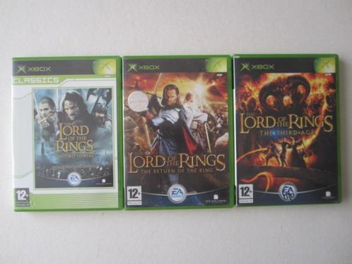 Lord of the Rings Xbox, Spelcomputers en Games, Games | Xbox Original, Avontuur en Actie, 2 spelers, Vanaf 12 jaar, Ophalen of Verzenden